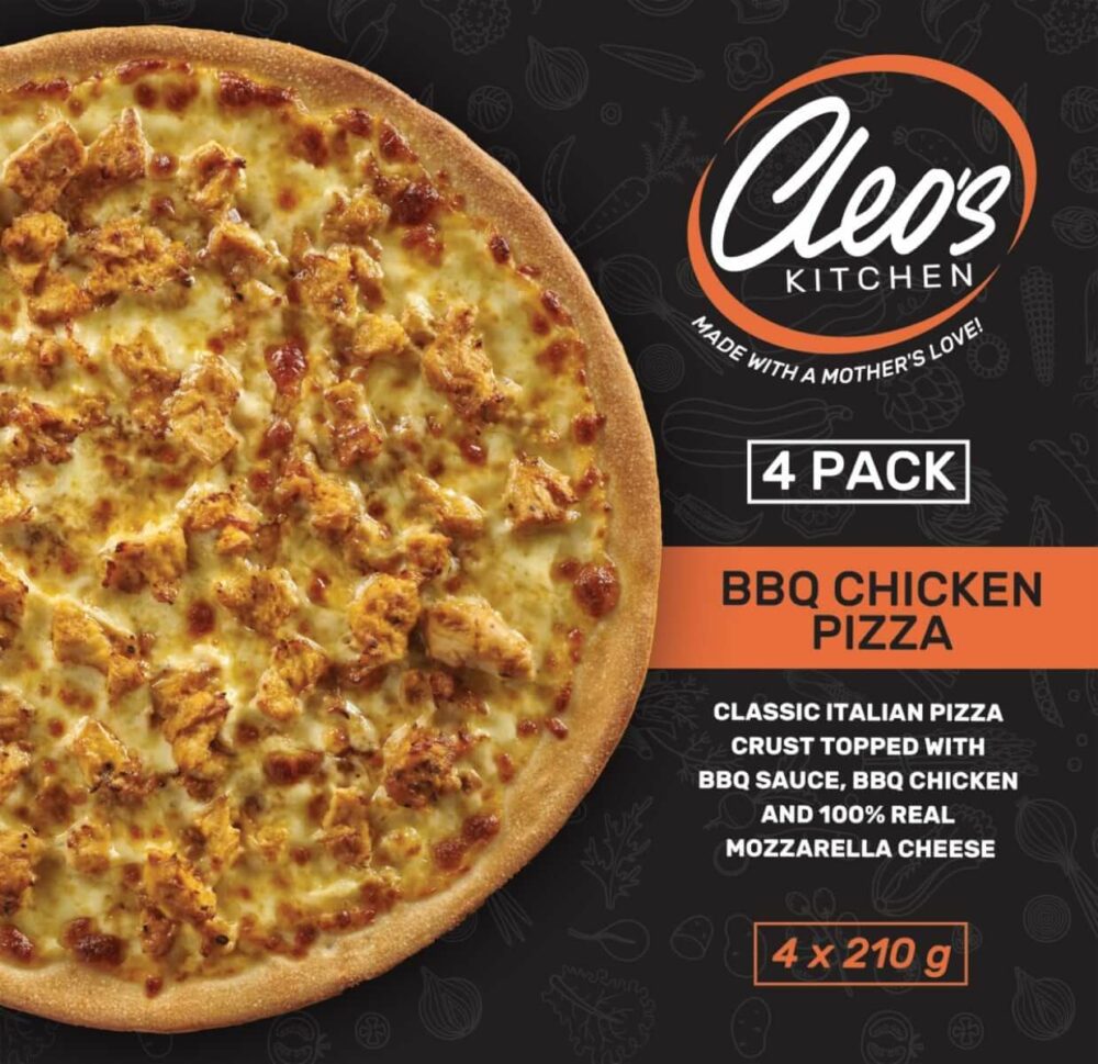 BBQ Chicken Pizza (4 Pack) (Small - 18 cm)