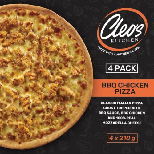 BBQ Chicken Pizza (4 Pack) (Small - 18 cm)