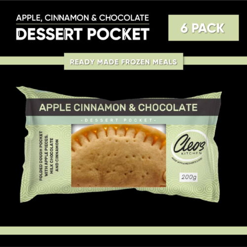 Apple, Cinnamon & Chocolate Dessert Pocket (6 Pack)