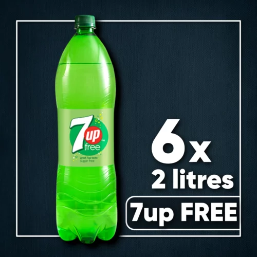 7up Free 6 x 2 l
