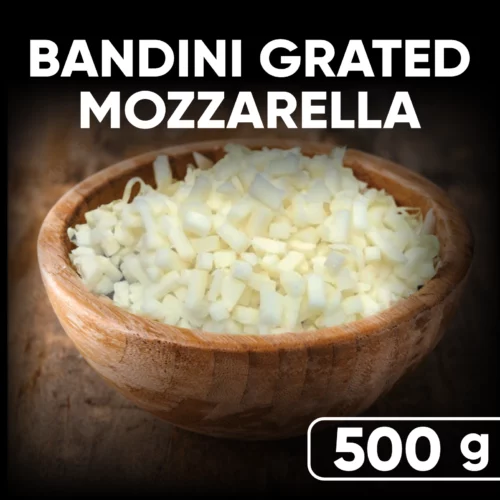 Mozzarella grated, Bandini (500 g)