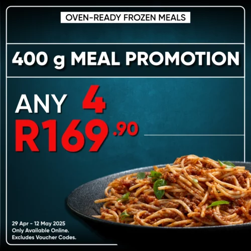 Any 4 x 400 g Pasta Meals