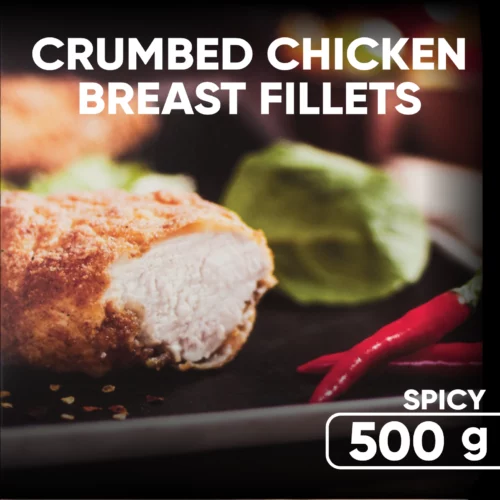 Crumbed Chicken Fillets - Spicy (500 g)
