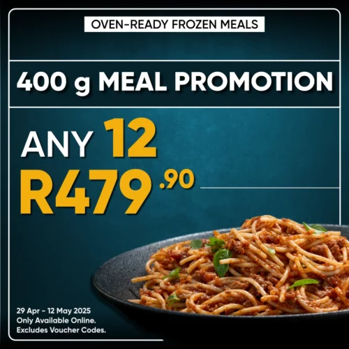 Any 12 x 400 g Pasta Meals