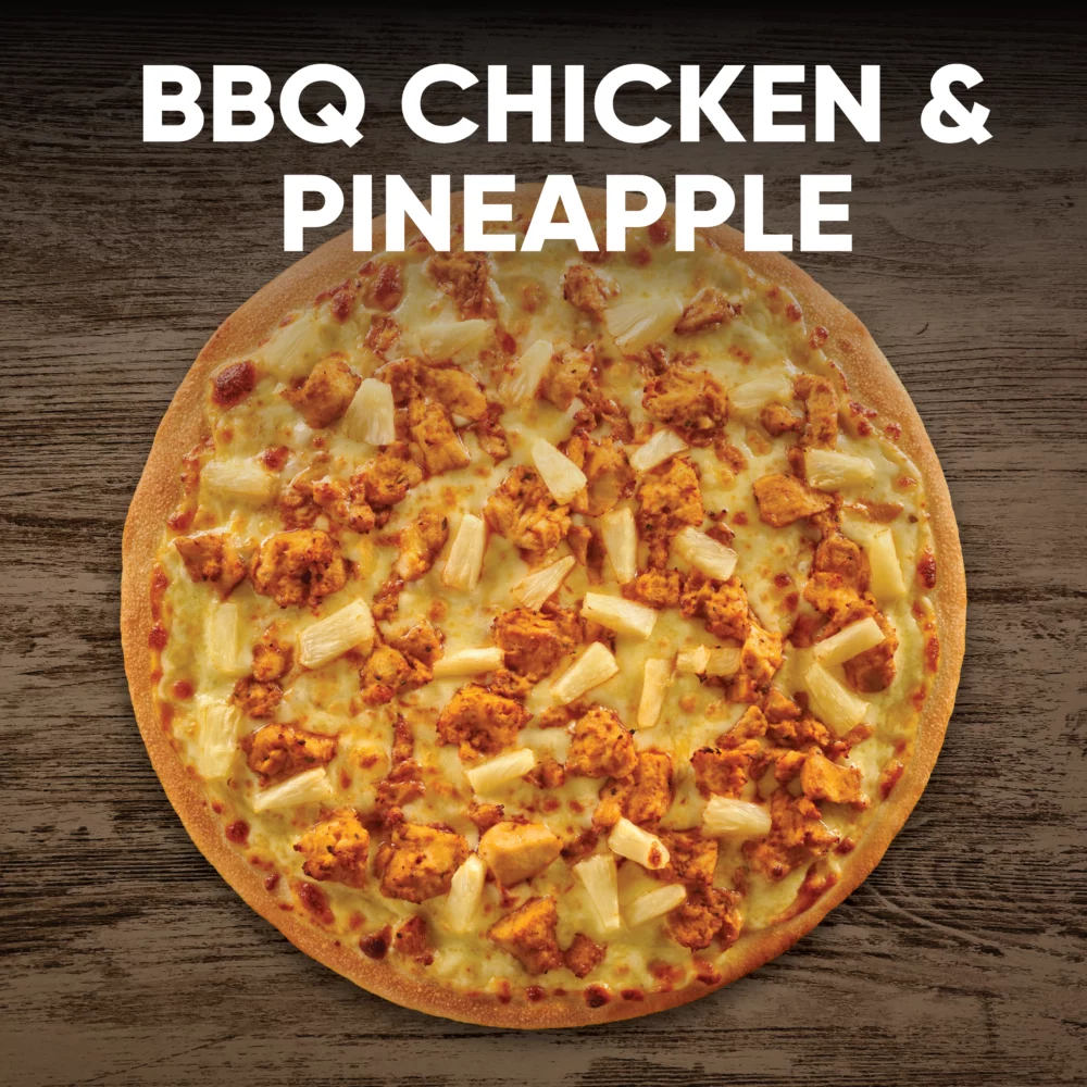 BBQ Chicken and Pineapple Pizza