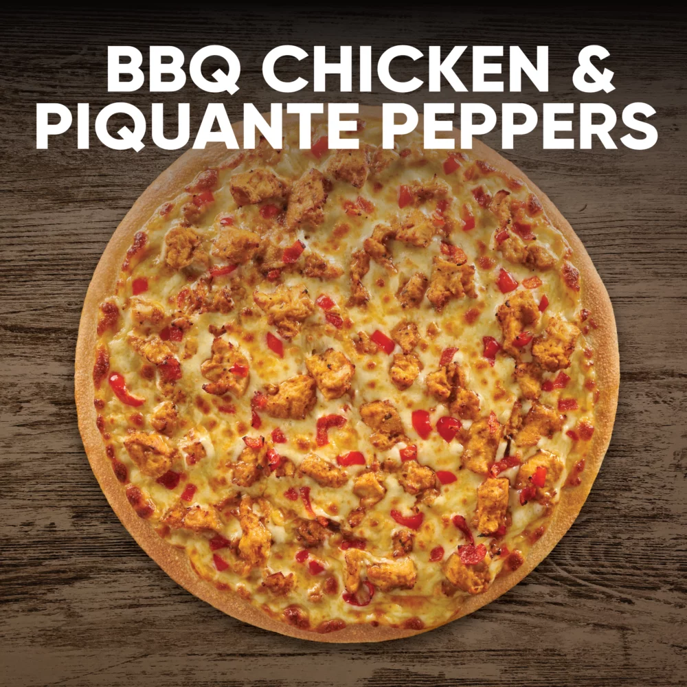 BBQ Chicken & Piquanté Peppers Pizza