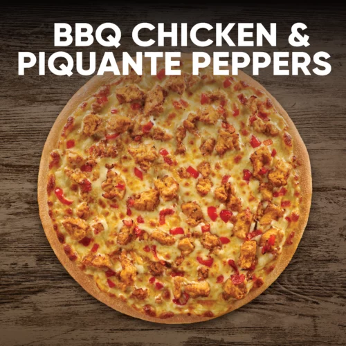 BBQ Chicken & Piquanté Peppers Pizza