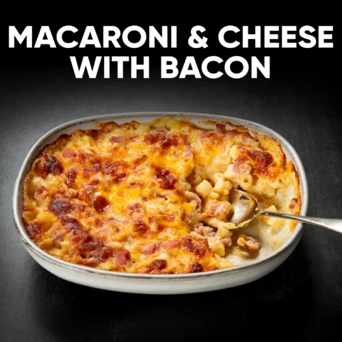 Macaroni Cheese with Bacon